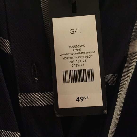 Dynamite Shirt-Dress NWT - Picture 8 of 8